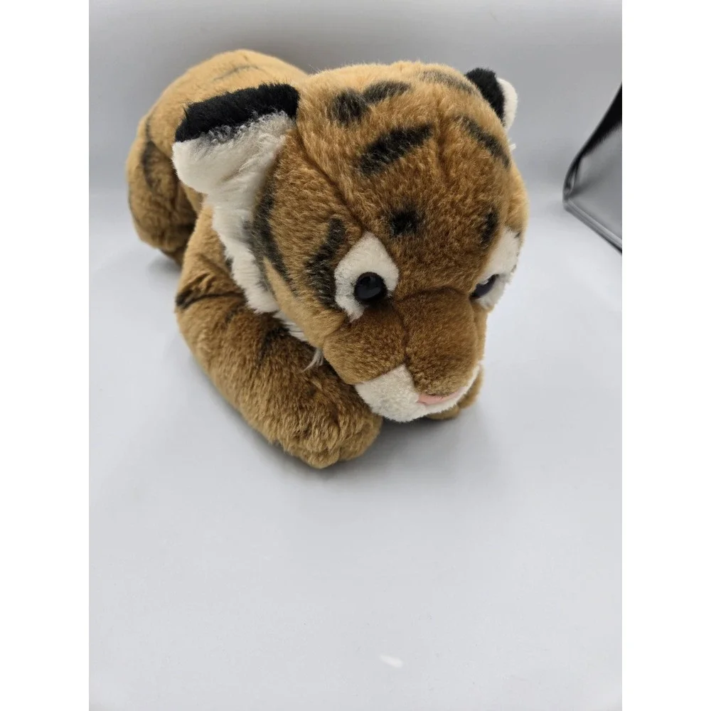 Animal Alley Toys R Us Tiger‎ Cub Plush Stuffed Animal Vintage 2000 Striped 12in